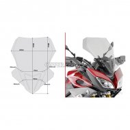 Givi D2122S Specific Screen for Yamaha MT09 Tracer 15   17 - 1