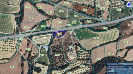 Land Parcel 855 sm in Pissouri, Limassol