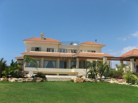 Large Mansion with Sea View in Protaras Hills