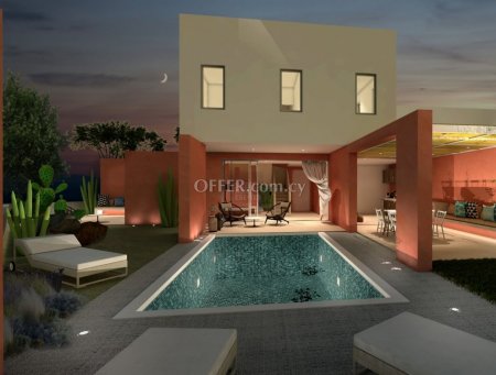 Contemporary 4-Bedroom Villa in Protaras