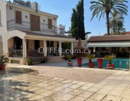 For Sale, Five-Bedroom plus Attic Room Luxury Villa in Agios Dometios