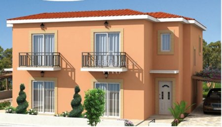 3 BEDROOM SEMI  DETACHED HOUSE UNDER CONSTRUCTION IN GEROSKIPOU