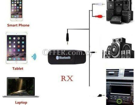 X3 3.5mm AUX To USB Wireless Bluetooth Audio Adapter - 6