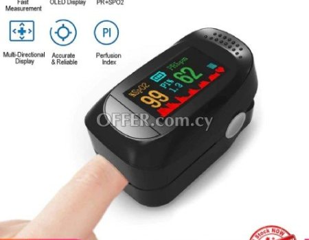 Finger Pulse Oximeter And Heart Rate - 6