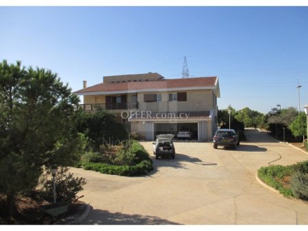 Large villa in a huge piece of land in Agios Athanasios