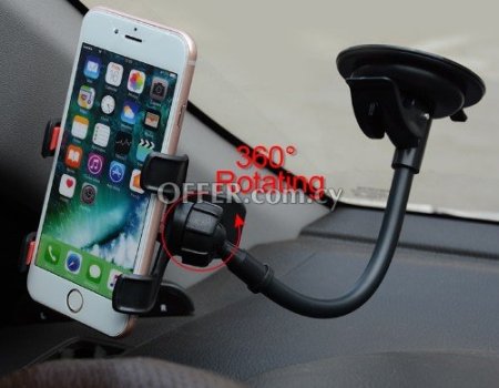 Smartphone Car Dashboard Holder Flexible 360° - 8