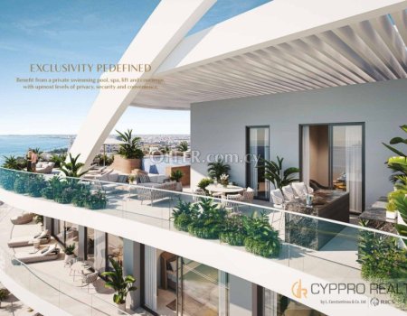 4 Bedroom Penthouse in Limassol Del Mar