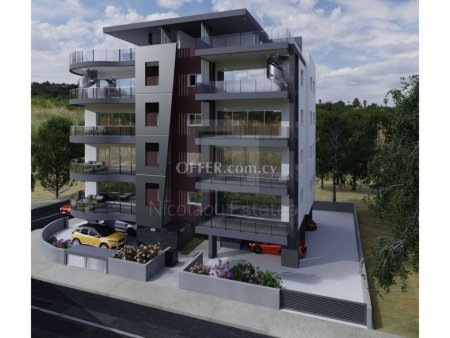 Modern three bedroom flat with roof garden for sale near the Limassol marina. UNDER CONSTRUCTION. - 1