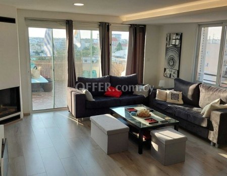 For Sale, Two-Bedroom Penthouse in Latsia - 1