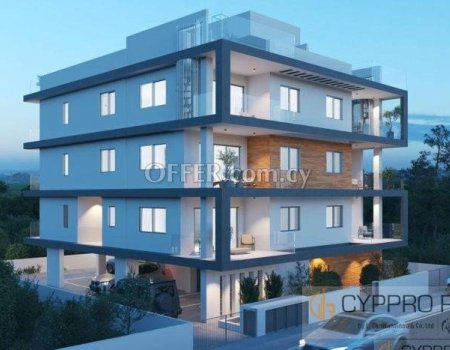 2 Bedroom Penthouse with Roof Garden in Kato Polemidia