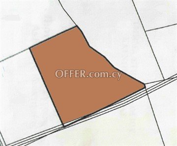 Piece Of Land Of 4348 Sq.M.  In Kolossi, Limassol