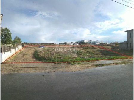 Residential plot of 747m2 located at Engomi area Nicosia
