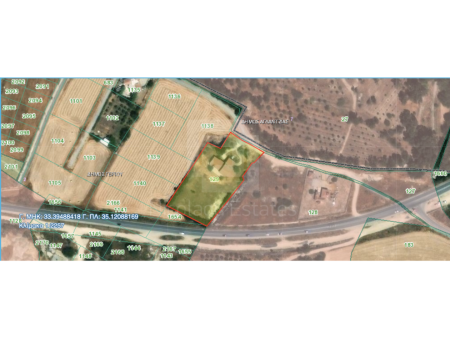 Land for sale in Geri Pen Hill area behind Athalassas Park