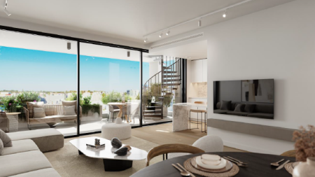 New For Sale €332,000 Apartment 2 bedrooms, Retiré, top floor, Egkomi Nicosia - 1