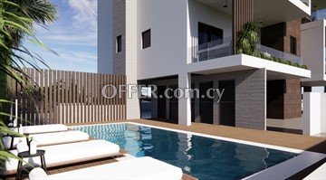 Seaview 3 Bedroom Penthouse With Roof Garden  In Pafos