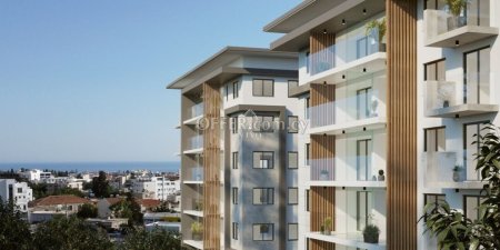 THREE BEDROOM APARTMENT ON THE 6TH FLOOR WITH PANORAMIC VIEW OF THE SEA AND CITYSCAPES OF PAPHOS!