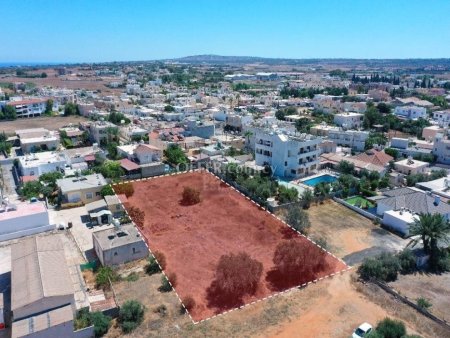 Residential field in Paralimni center