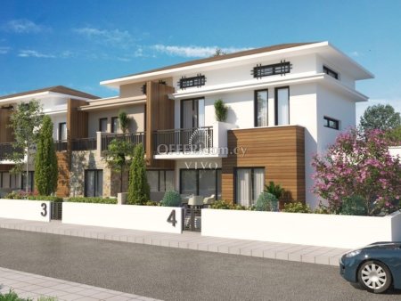 3 BEDROOM HOUSE WITH ATTIC 22,1 sqm AND COMMUNAL POOL IN TERSEFANOU VILLAGE, LARNACA - 1
