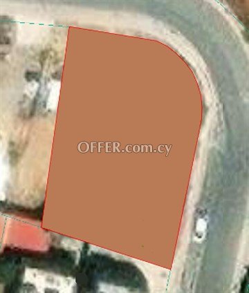 Residential Corner Plot Of 543 Sq.m.  In Agios Andreas, Nicosia
