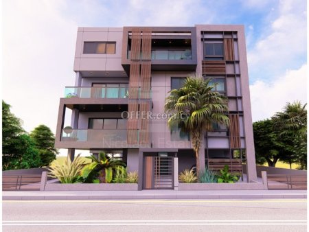 Luxury two bedroom flat under construction in Agios Georgios close to Makarios Ave.