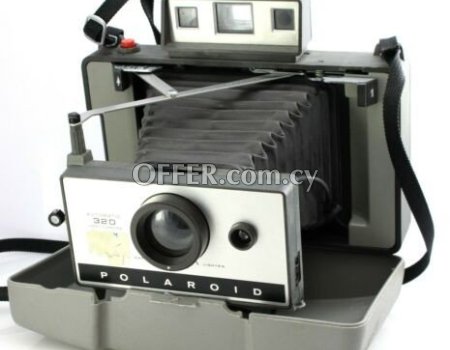 Συλλεκτικό Κλασικό: Αγκαλιάστε την Ιστορία με την κάμερα 1969 Polaroid 320 Instant Pack Film Land! - 4