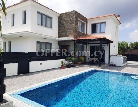 For Sale, Four-Bedroom Detached House in Latsia