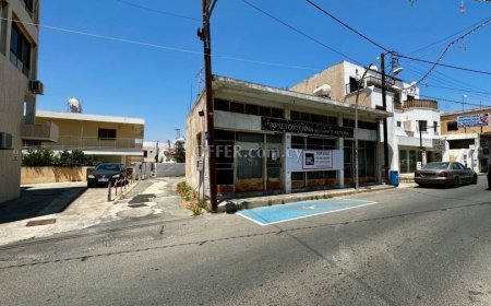 Central Paralimni Plot with Abandoned Shop