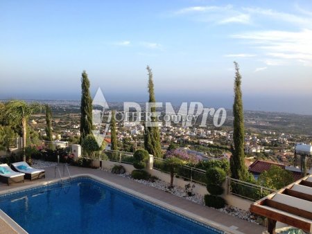 Villa For Rent in Tala, Paphos - DP3588