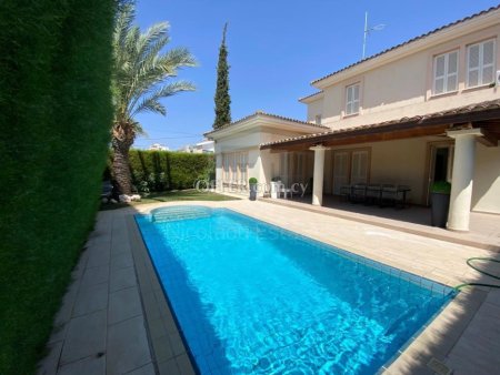 Fully Furnished Four bedroom Villa with swimming pool in Latsia - 1