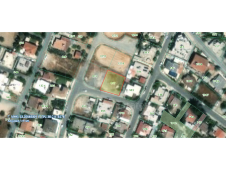 Residential plot of 521 sq.m in Pera Chorio near Micropolis Supermarket