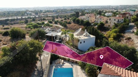 Residential Plot Unexhausted Building Rights Konia Paphos