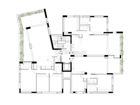 New three bedroom apartment in Acropoli area near Makarios Avenue - 6