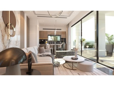 New two bedroom penthouse in Larnaca center behind Alfa Mega supermarket