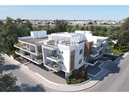 New three plus one bedrooms penthouse in Livadhia area Larnaca