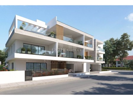 New two bedroom penthouse in Livadhia area Larnaca