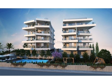 Stunning two bedroom apartment in a luxury gated complex in Germasogeia