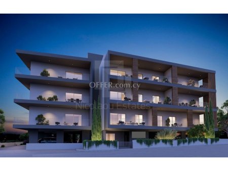 Brand new luxury 3 bedroom apartment under construction in Parekklisia