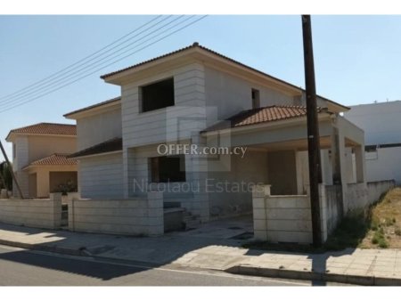 Incomplete Two Storey Four Bedroom House for Sale in GSP Area Nicosia - 1