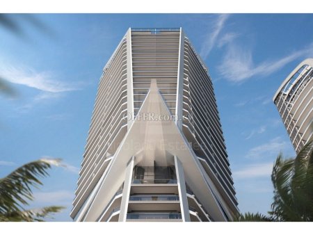 New luxury three bedroom penthouse on the sea front in Limassol center - 3