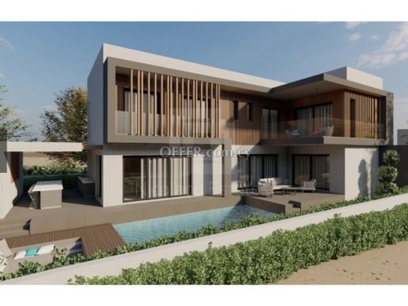 Brand New Luxurious Villa with Basement and Private Swimming Pool for Sale in Agia Fila Limassol - 1