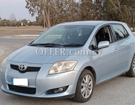 2007 Toyota Auris 1.6L Petrol Manual Hatchback