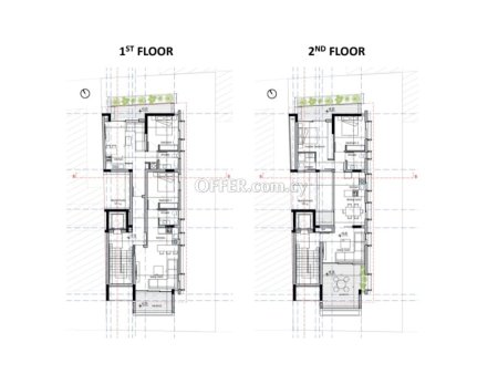 Brand New Two plus One Bedroom Apartment with Roof Garden for Sale in Engomi Nicosia - 8