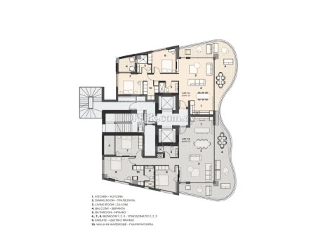 New ultra luxury three bedroom apartment in Nicosia Town Center - 4