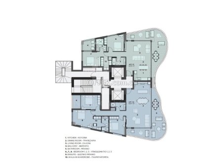 New ultra luxury three bedroom apartment in Nicosia Town Center - 3