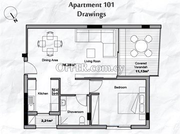 Luxury 1 Bedroom Fully Smart Apartment  In Archangelos, Nicosia - 8