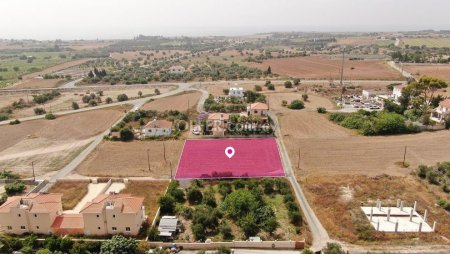 Residential field located in Mazotos Larnaca