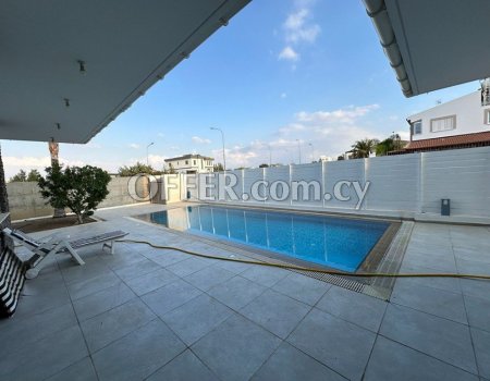 For Rent, Four-Bedroom Luxury Detached House in Lakatamia - 9