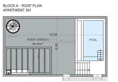 Apartment (Penthouse) in Kato Paphos, Paphos for Sale - 7