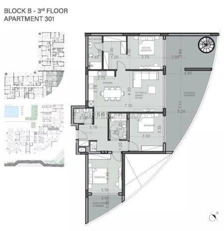 Apartment (Penthouse) in Kato Paphos, Paphos for Sale - 2