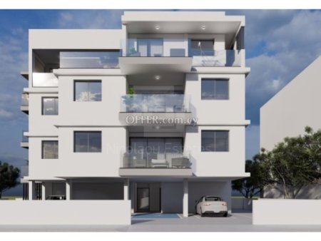Modern three bedroom flat under construction in Petrou Pavlou for sale.